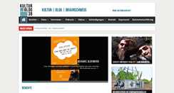 Desktop Screenshot of kulturblog38.net